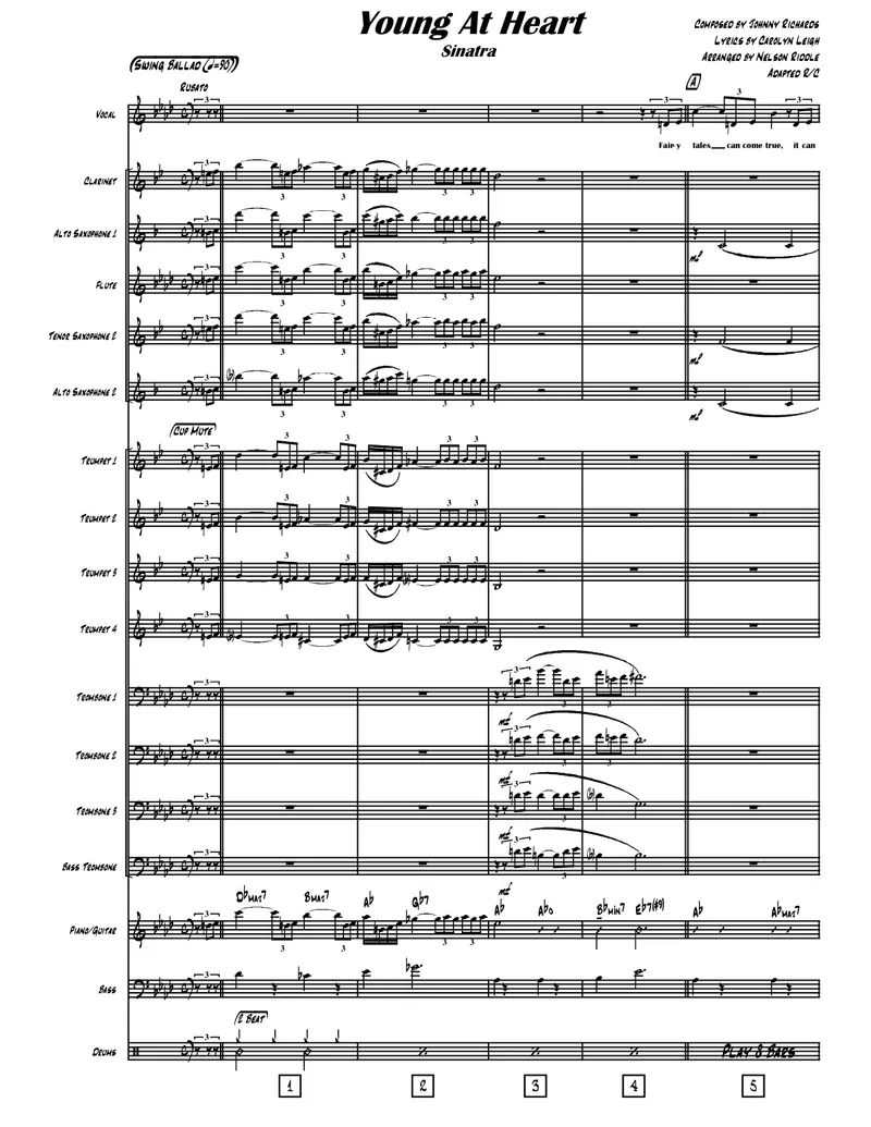 Young At Heart score preview
