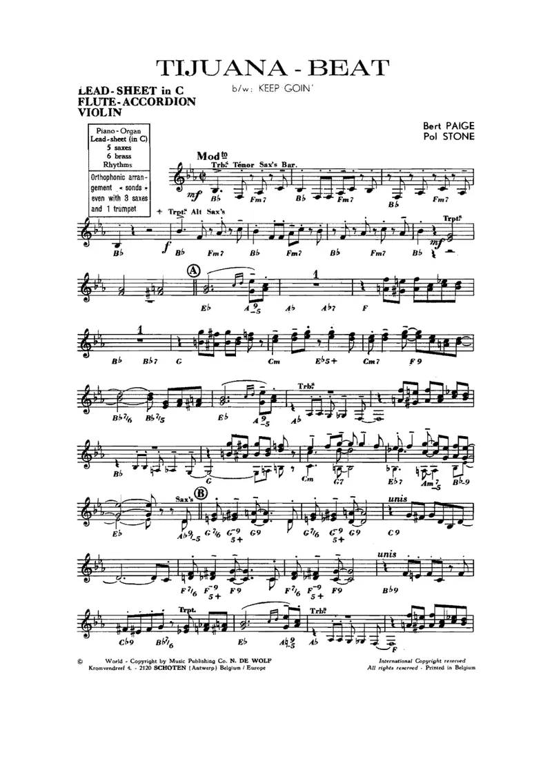 Tijuana-Beat score preview