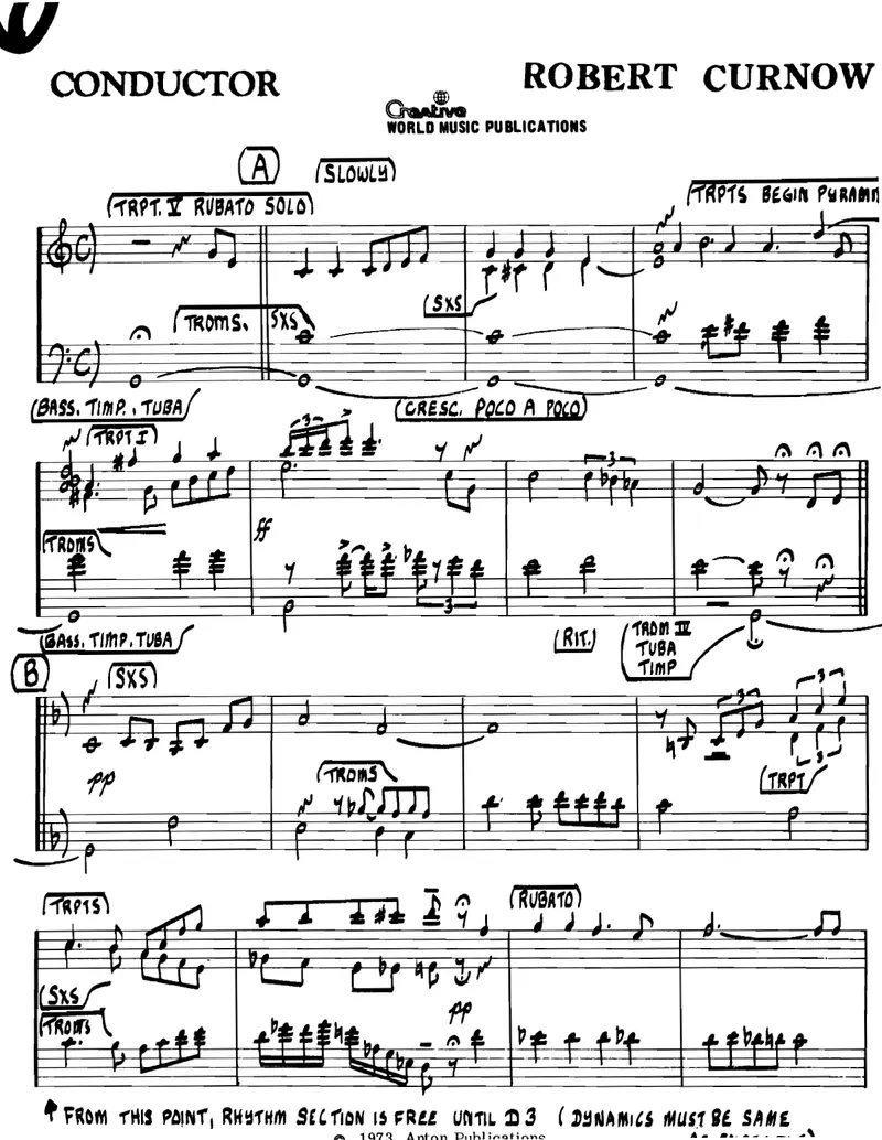 An American Trilogy score preview