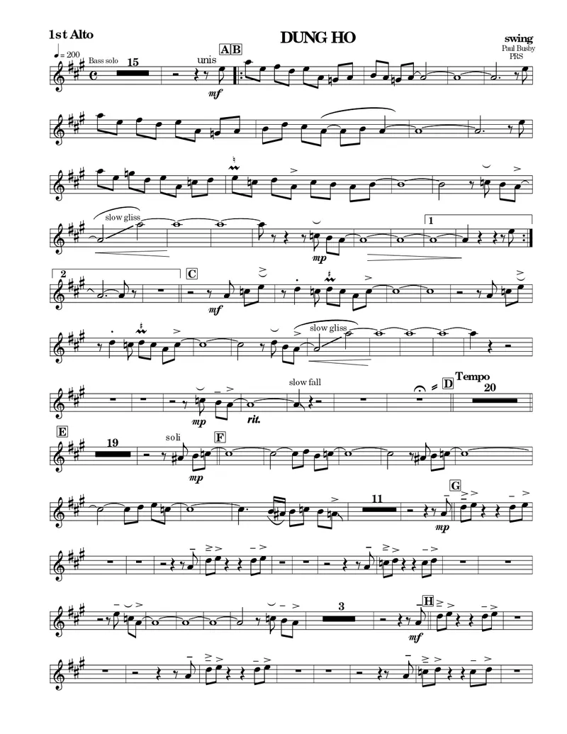 Dung Ho score preview