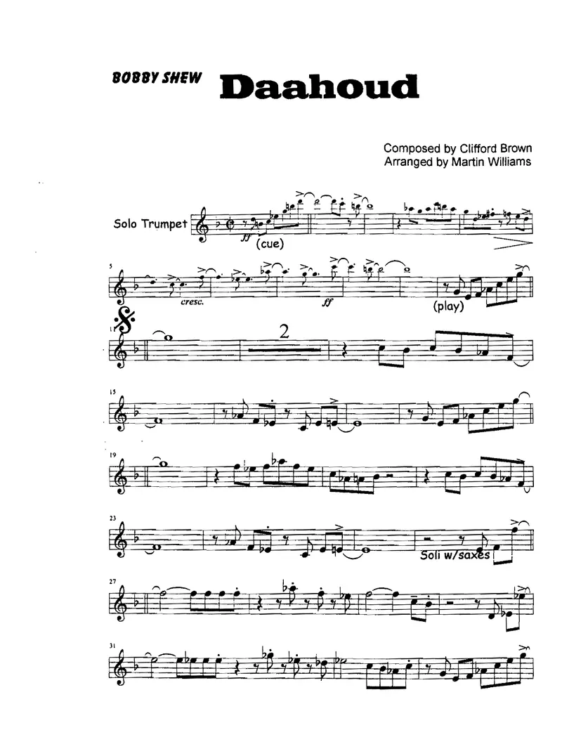 Daahoud score preview