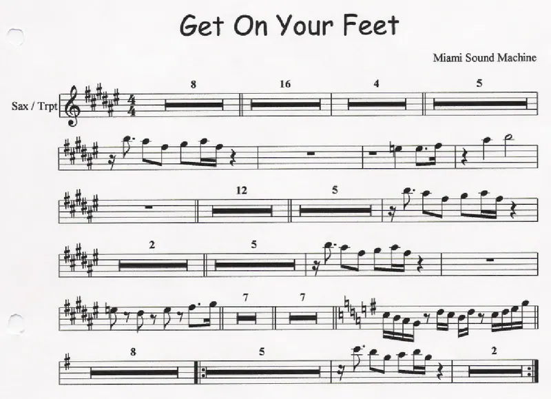 Get On Your Feet score preview