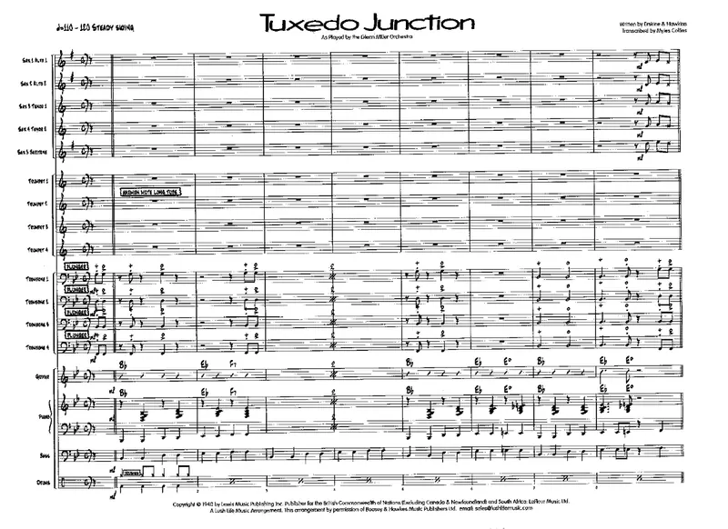 Tuxedo Junction score preview