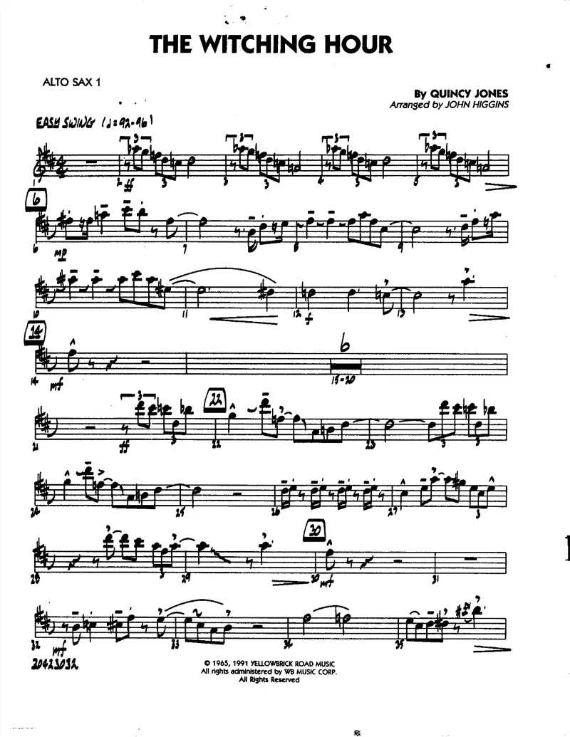 The Witching Hour score preview