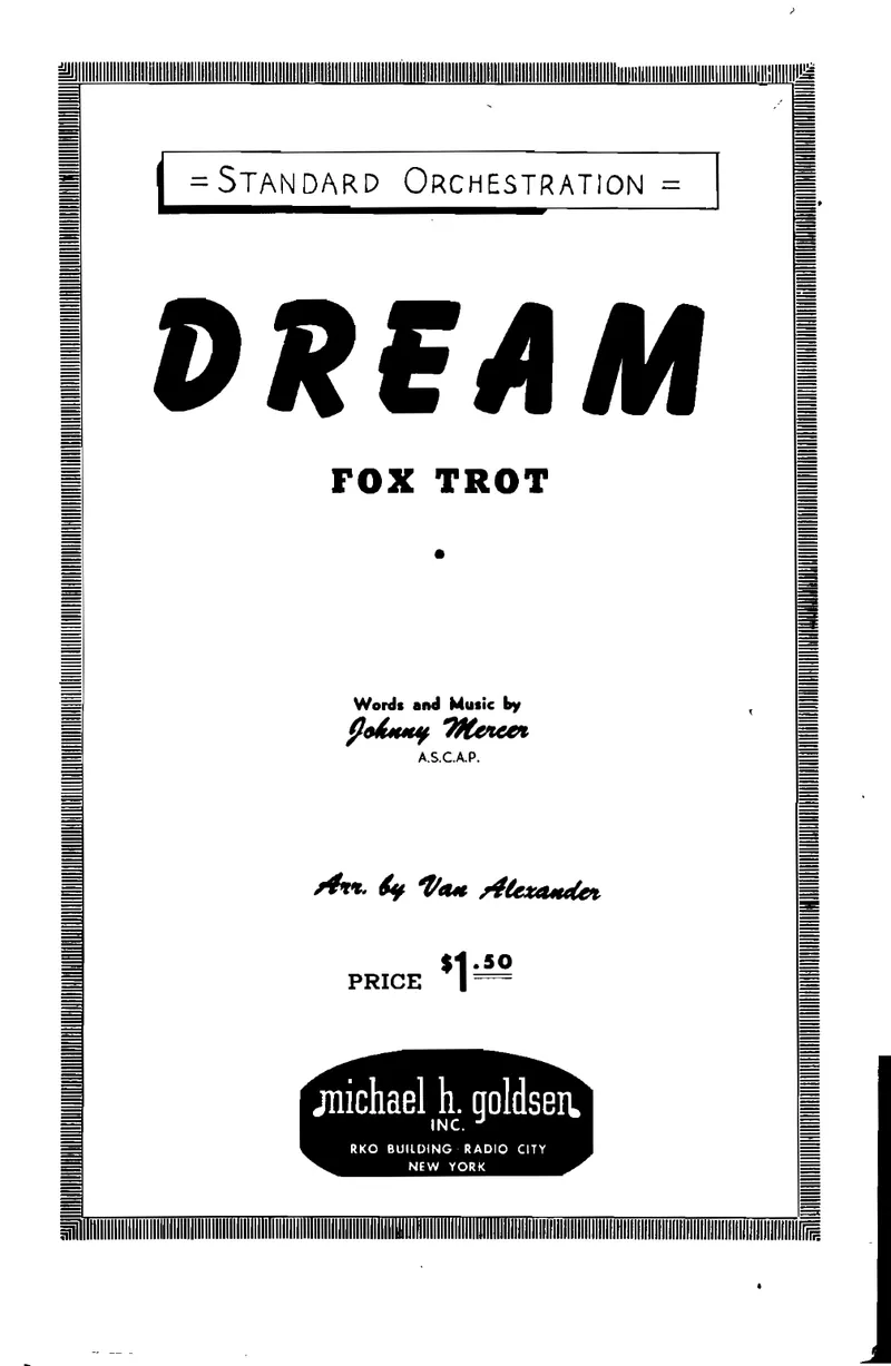 Dream score preview