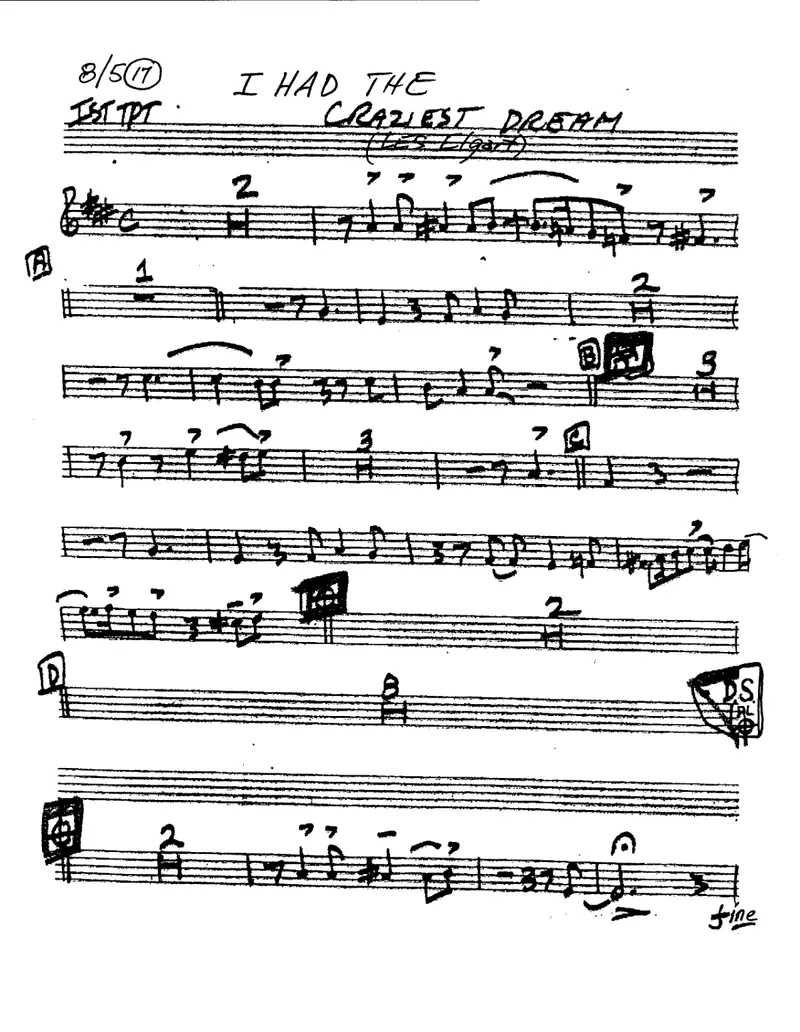I Hat The Crazies Dream score preview
