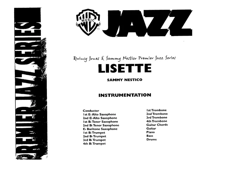 Lisette score preview