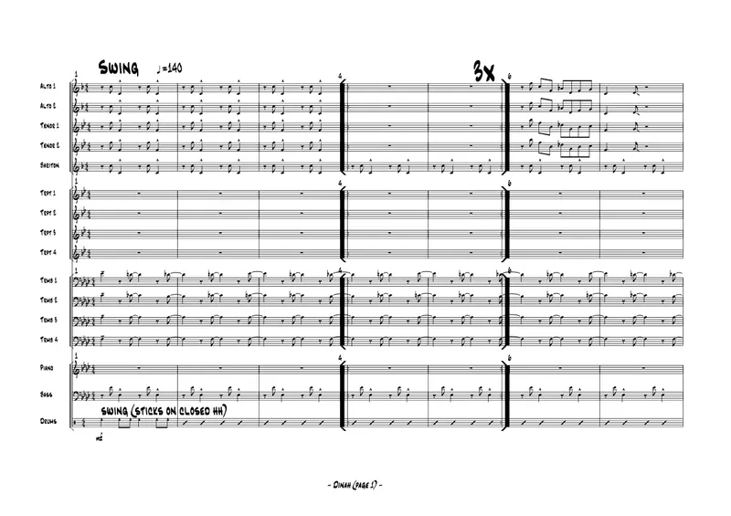Dinah score preview