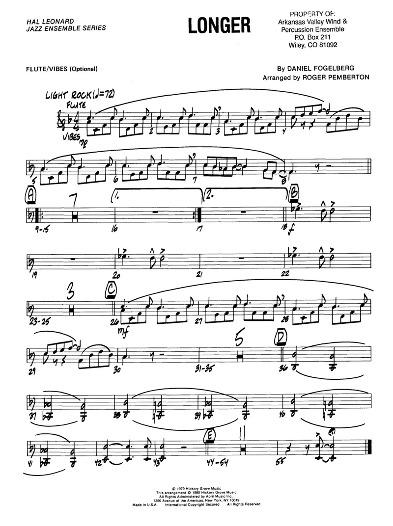 Longer score preview