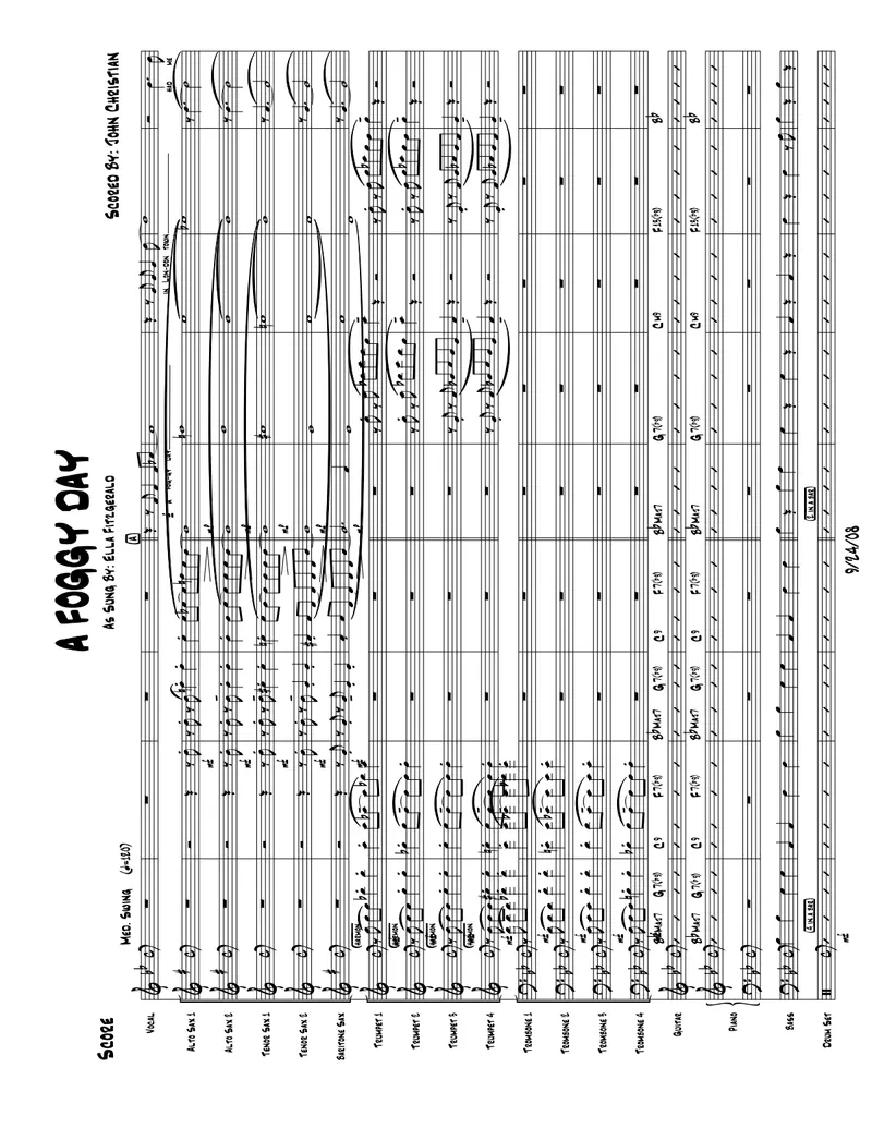 A Foggy Day score preview