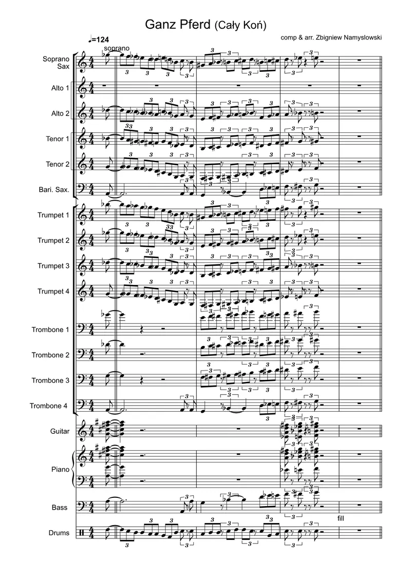 Ganz Pferd score preview