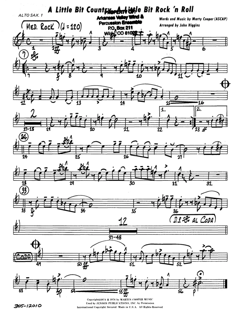 A Little Bit Country, A Little Bit Rock 'N Roll score preview