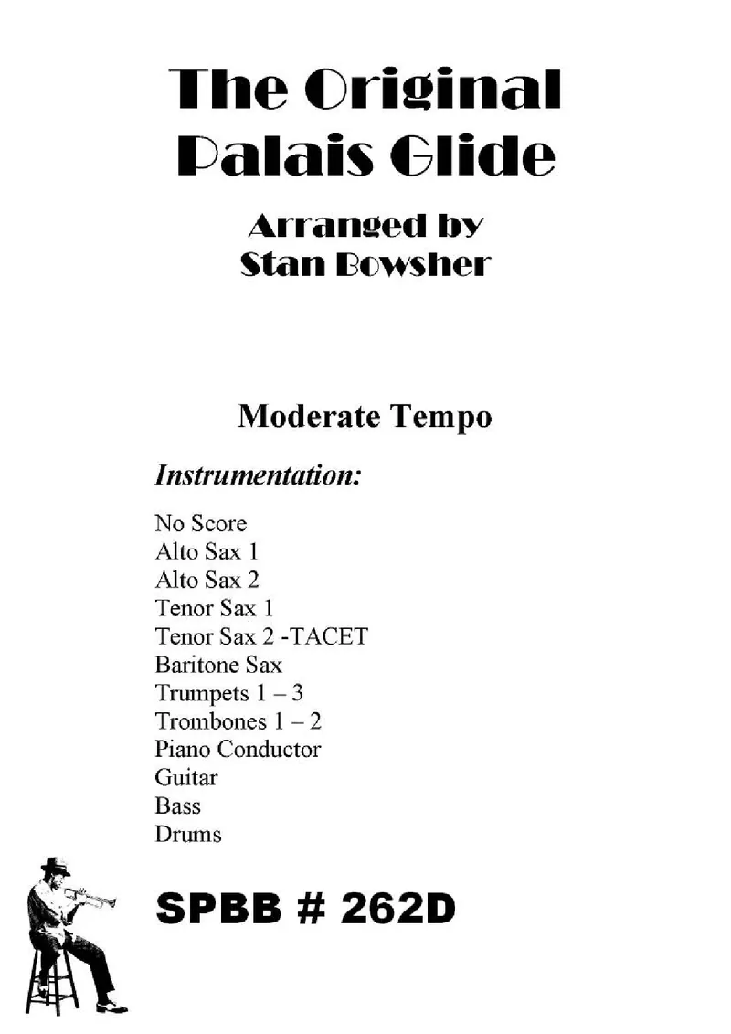 Original Palais Glide score preview