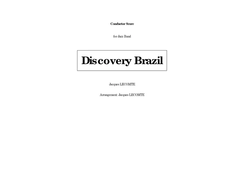 Discovery Brazil score preview