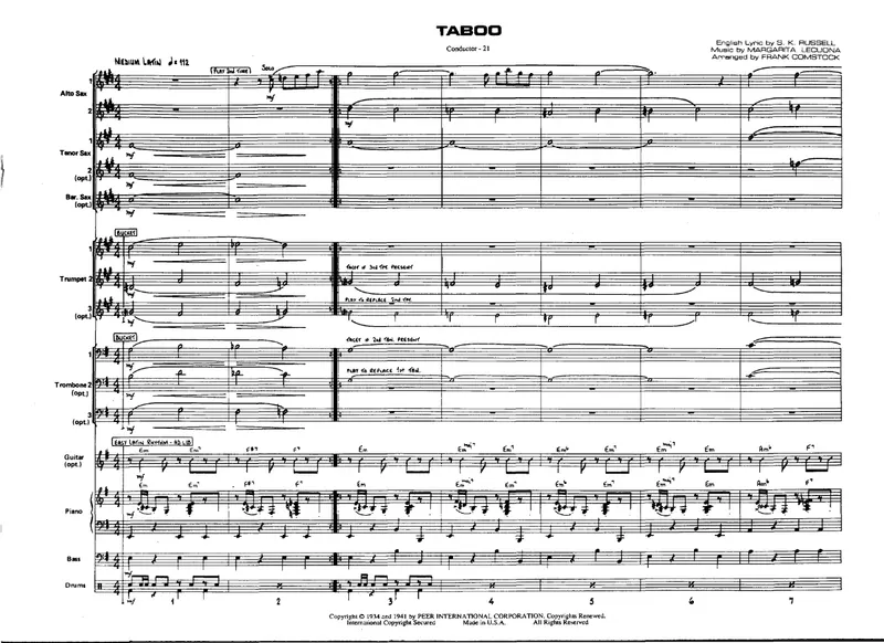 Taboo score preview