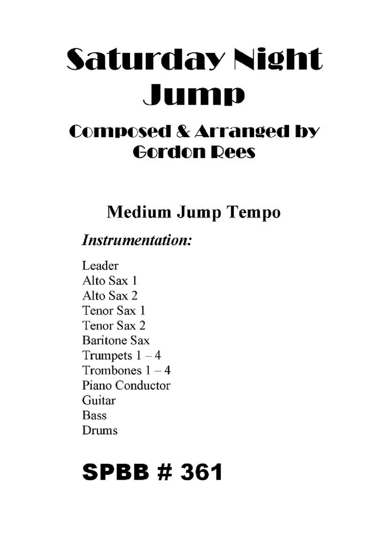 Saturday Night Jump score preview