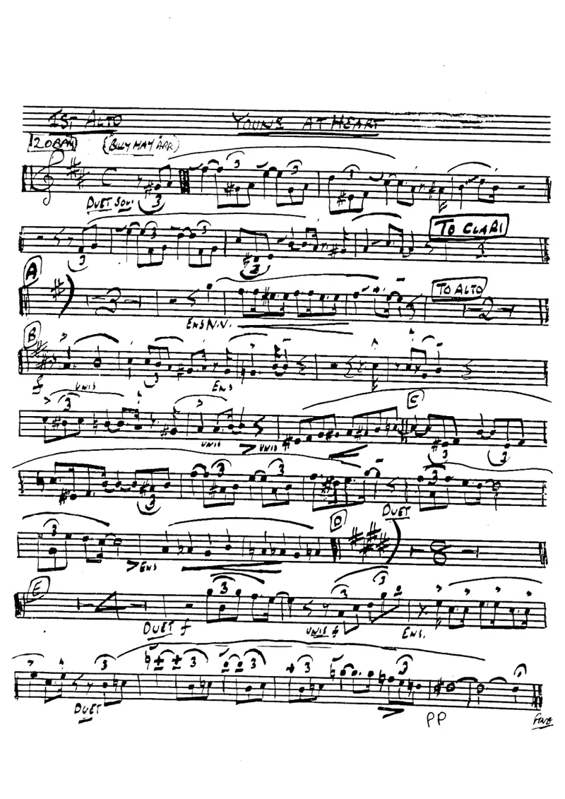 Young At Heart score preview