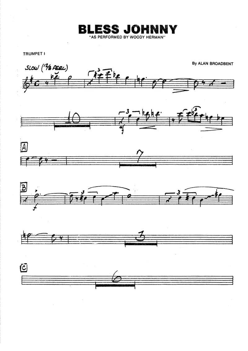 Bless Johnny score preview