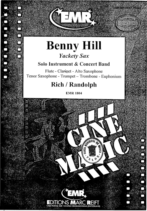 Yackety Sax score preview