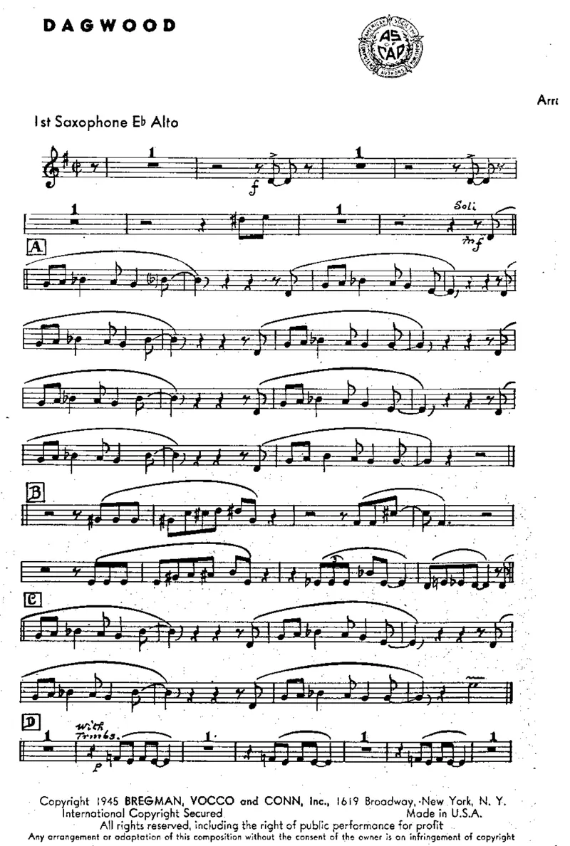 Dagwood score preview