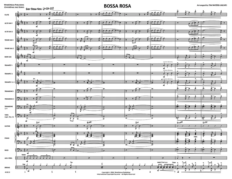Bossa Rosa preview page 1
