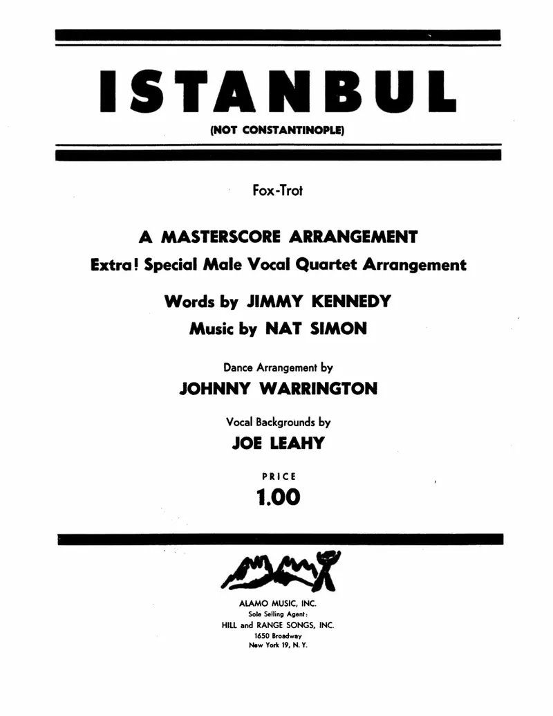 Istanbul score preview