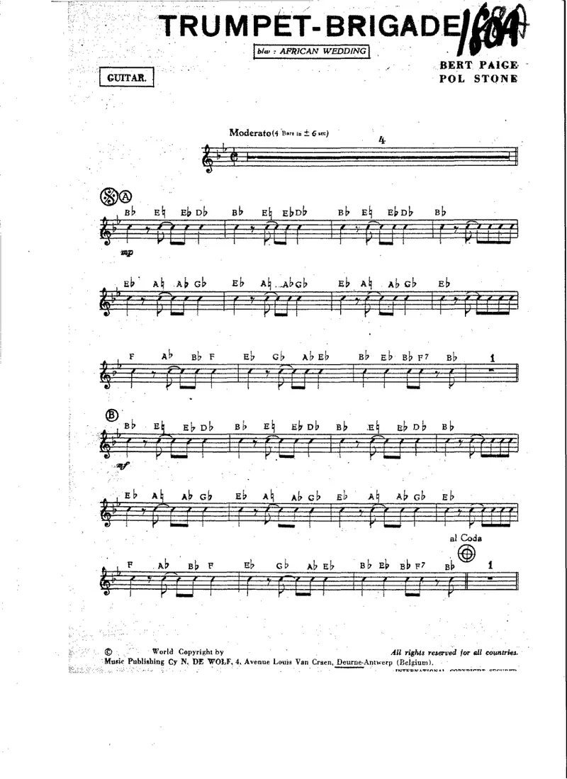 Trumpet Brigade score preview