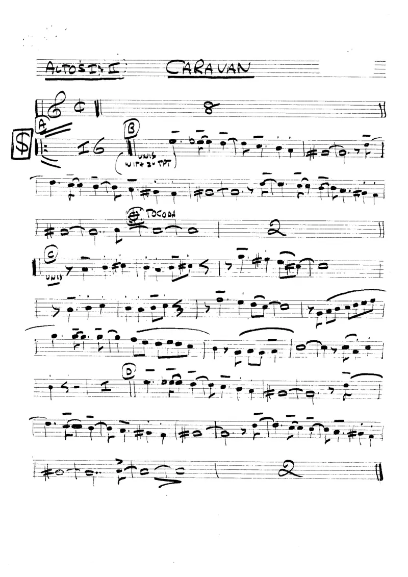 Caravan score preview
