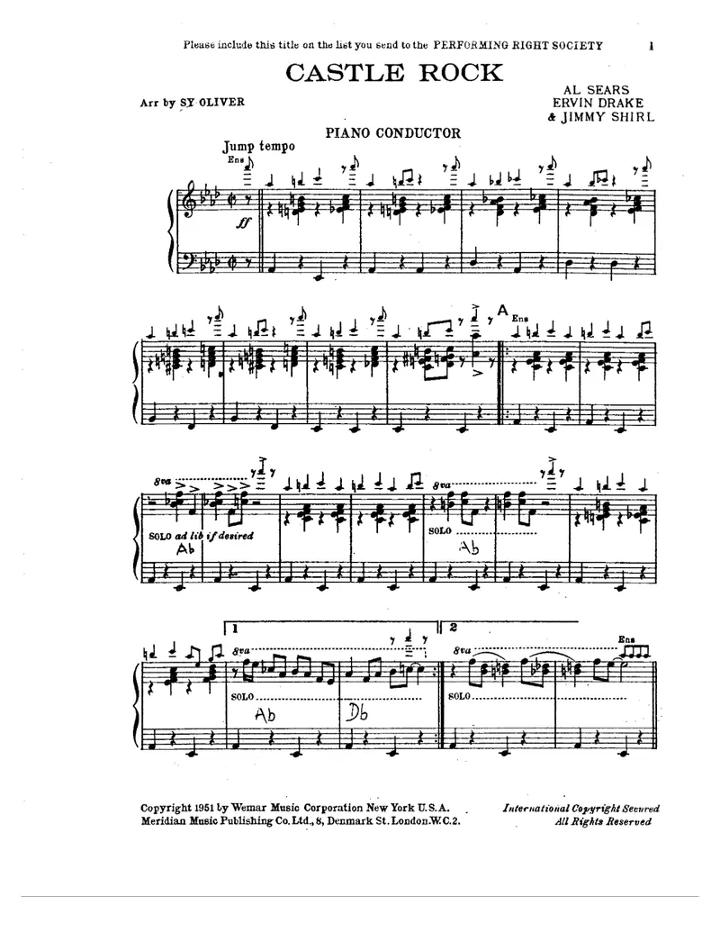 Castle Rock score preview