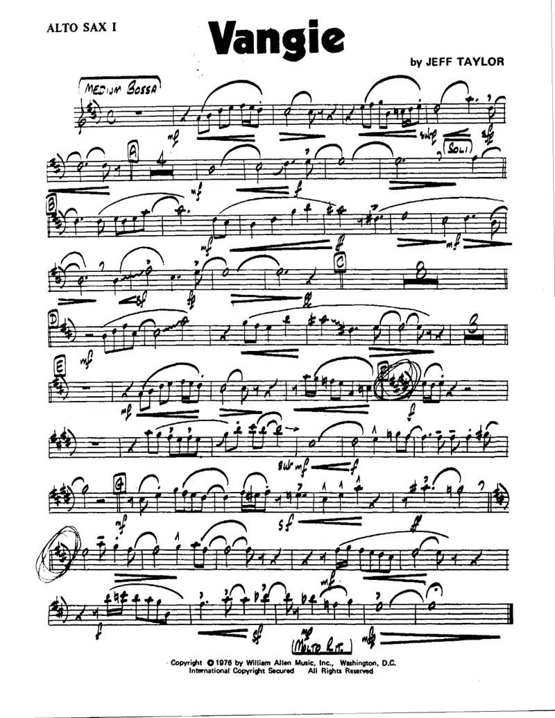 Vangie score preview