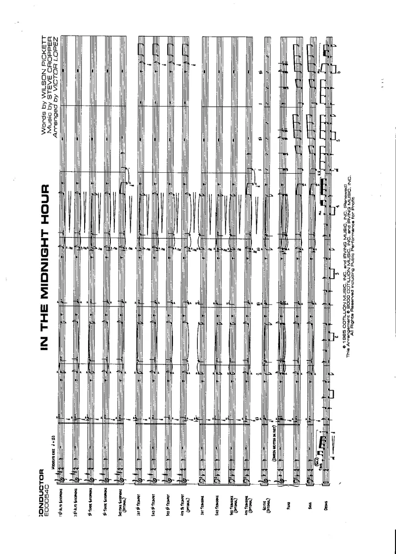 In The Midnight Hour score preview
