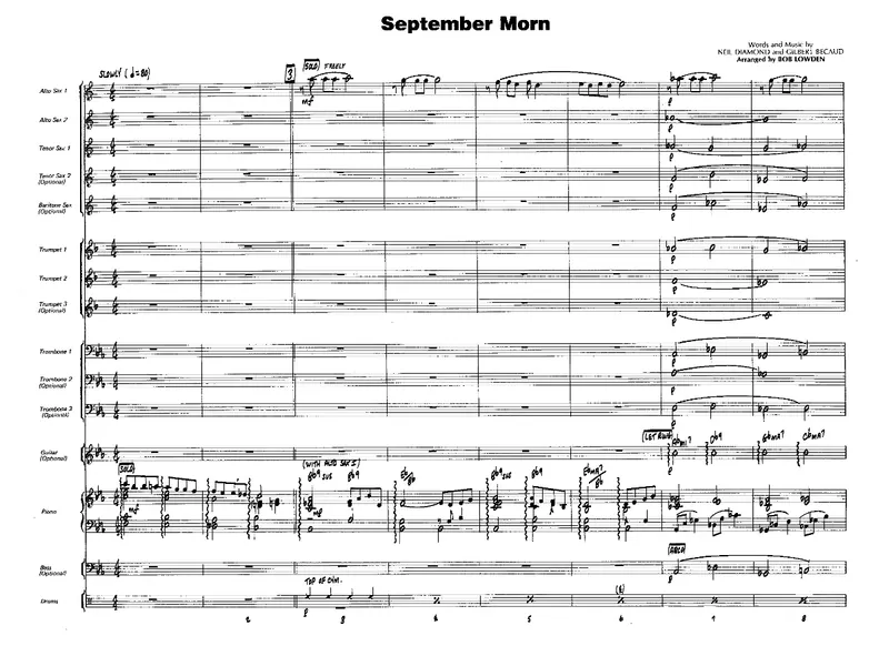 September Morn score preview