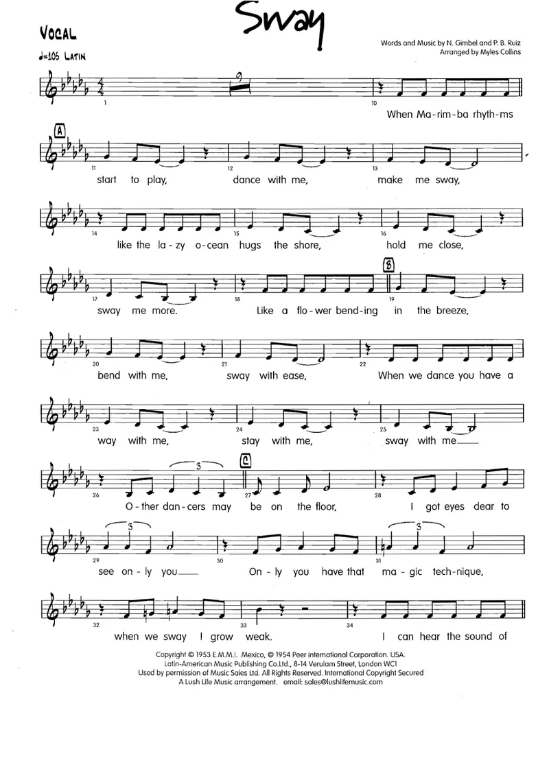 Sway score preview