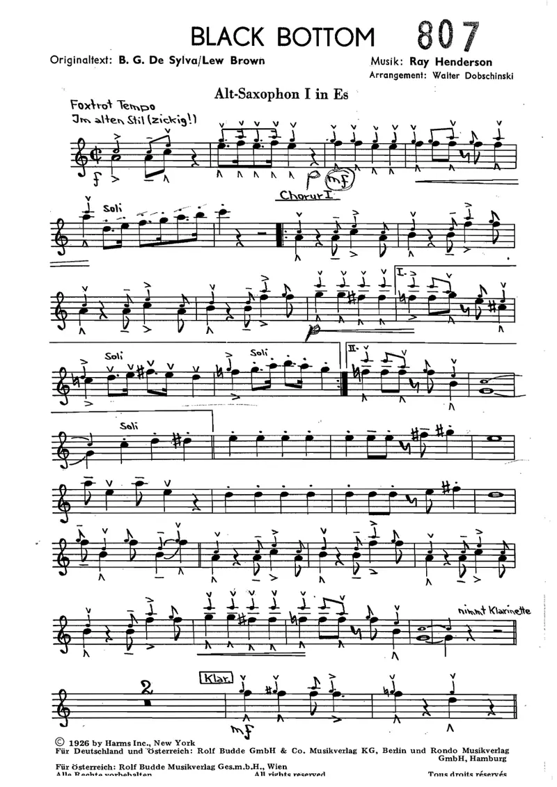 Black Bottom score preview