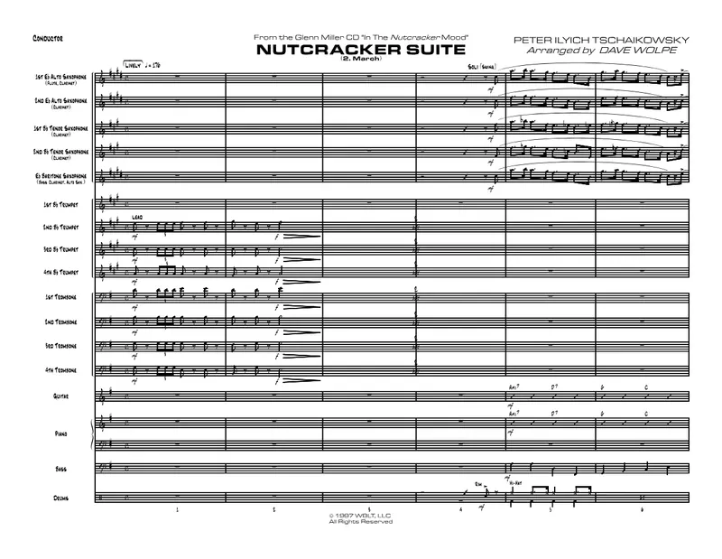 Nutcracker Suite score preview