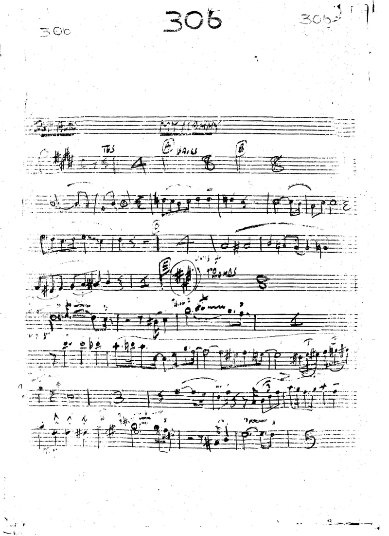 My Mammy score preview