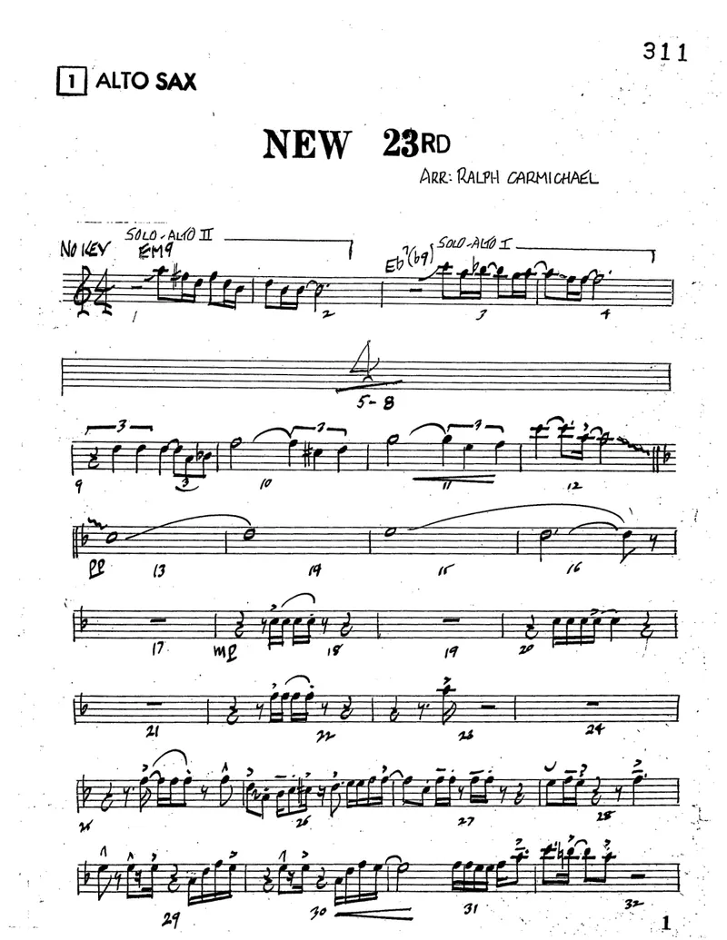 New 23rd Psalm score preview