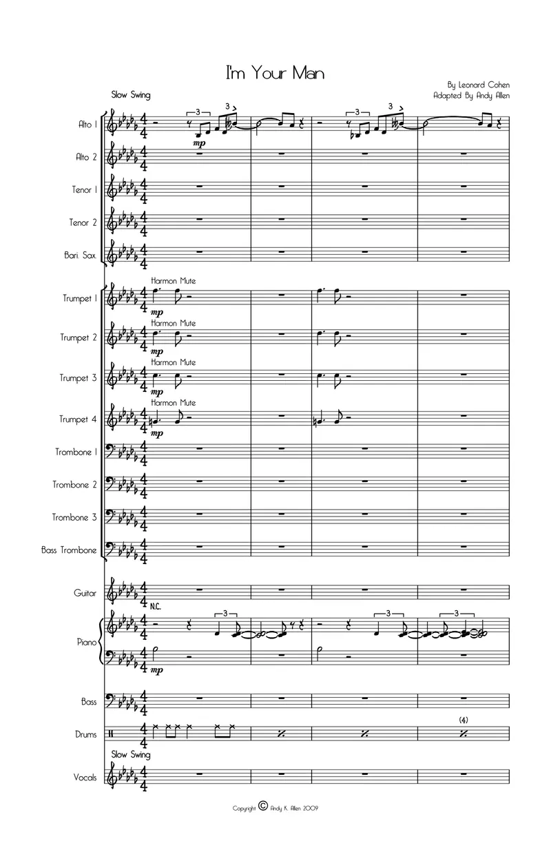 I'm Your Man score preview
