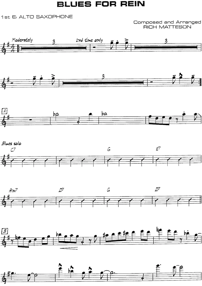 Blues For Rein preview page 1