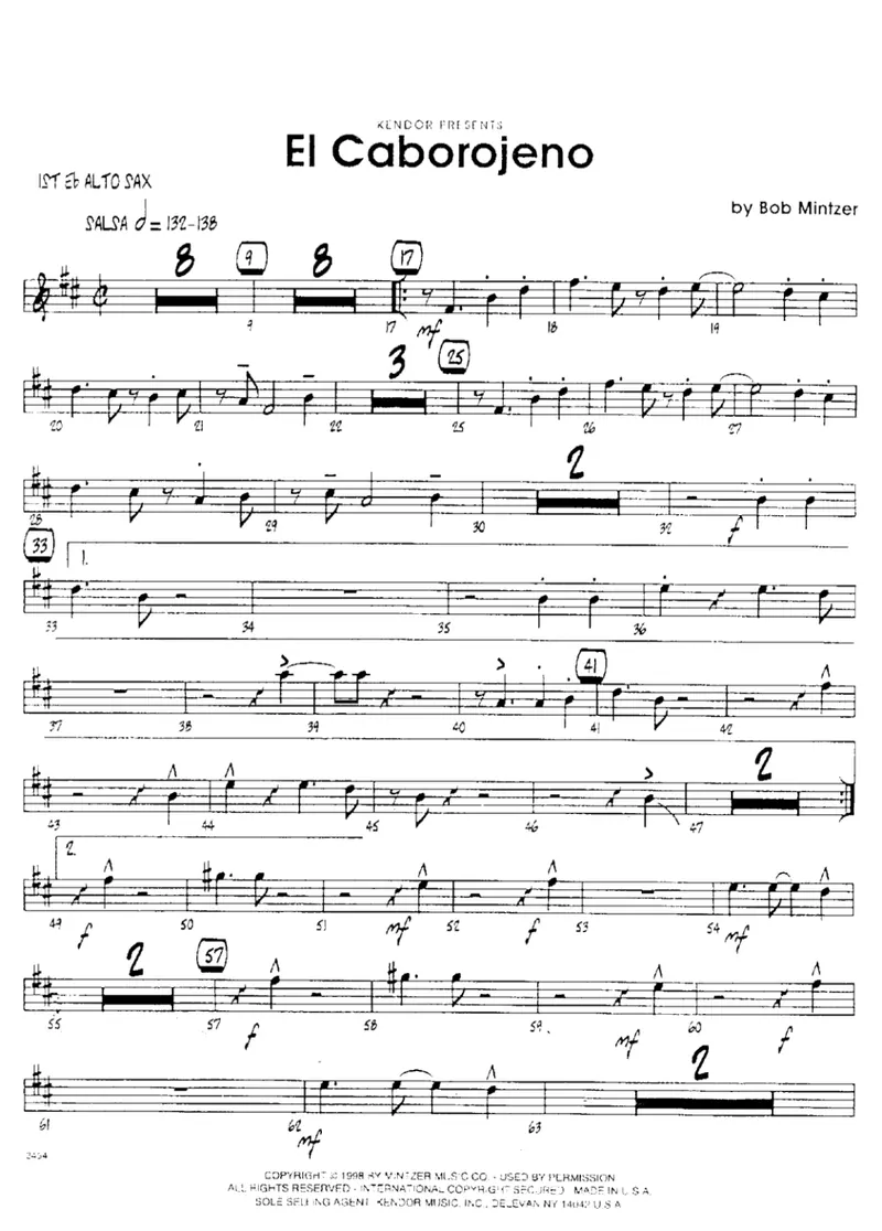El Caborojeno score preview