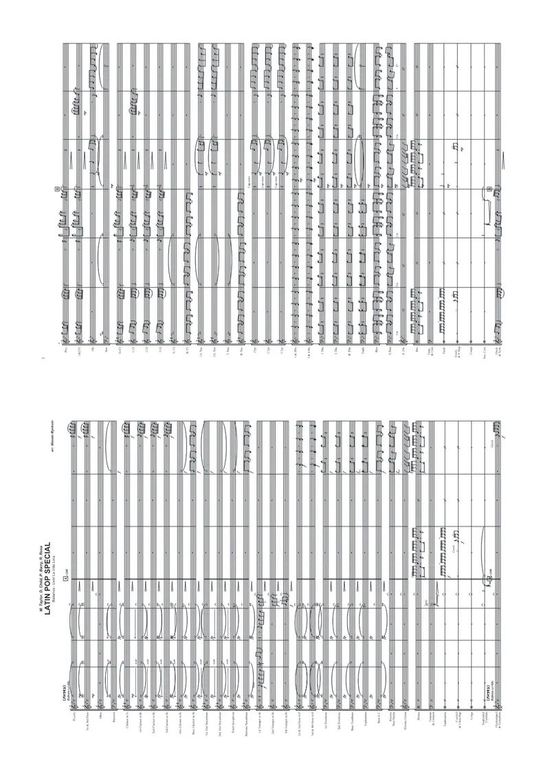 Latin Pop Special score preview