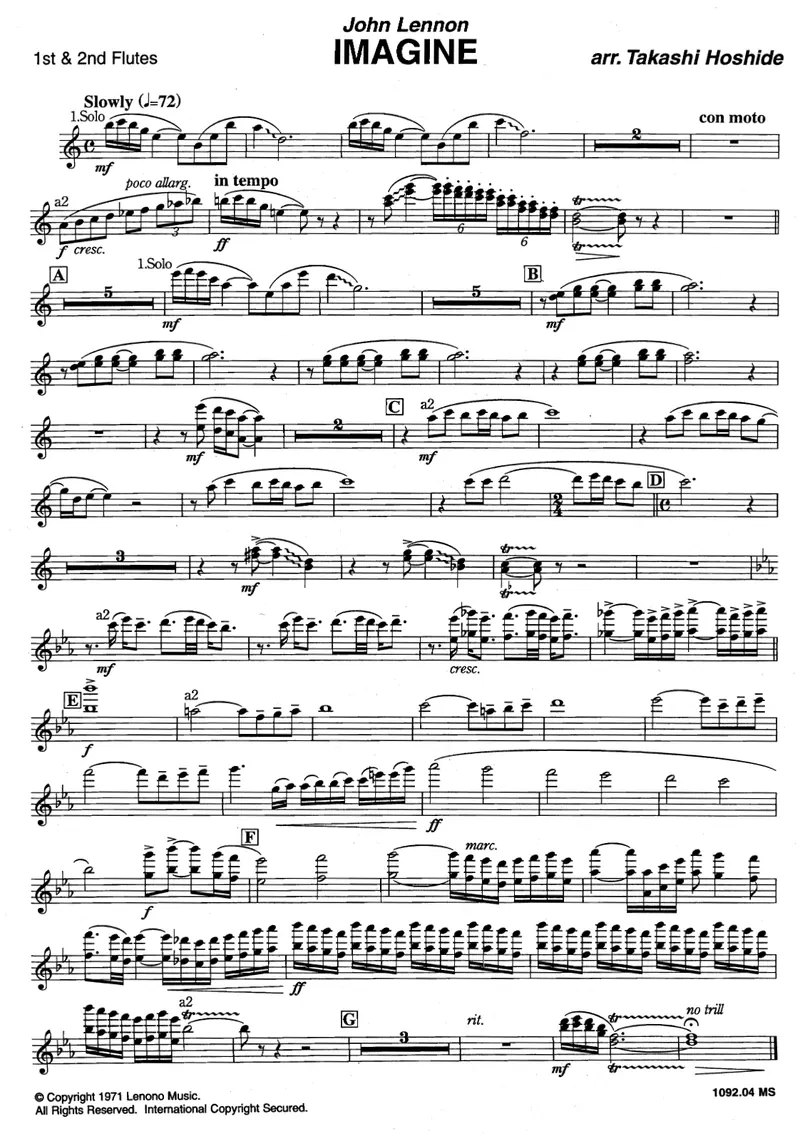 Imagine score preview