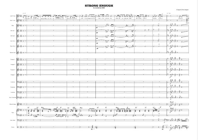 Strong Enough score preview