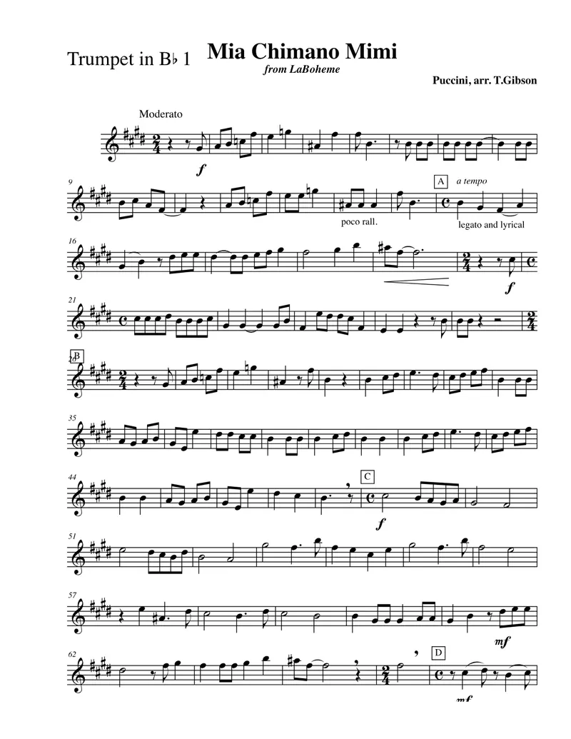 Mia Chimano Mimi score preview