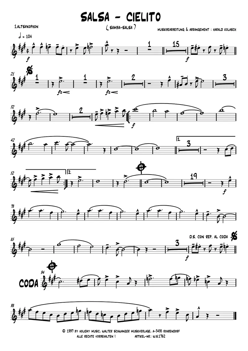 Salsa-Cielito score preview