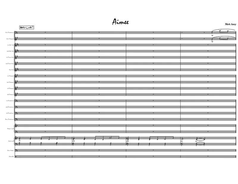 Aimee score preview