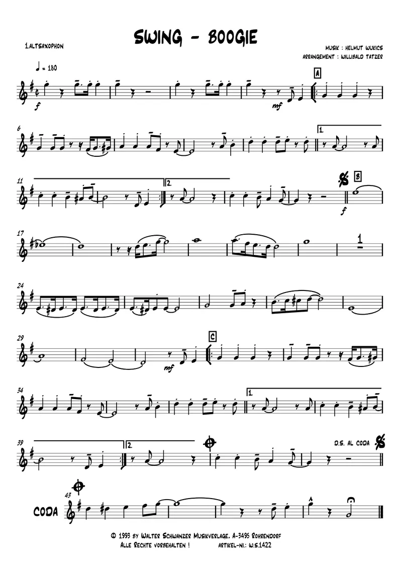 Swing-Boogie score preview
