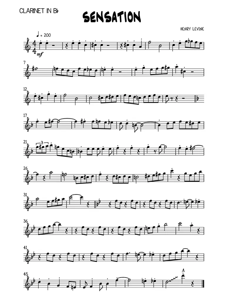 Sensation score preview