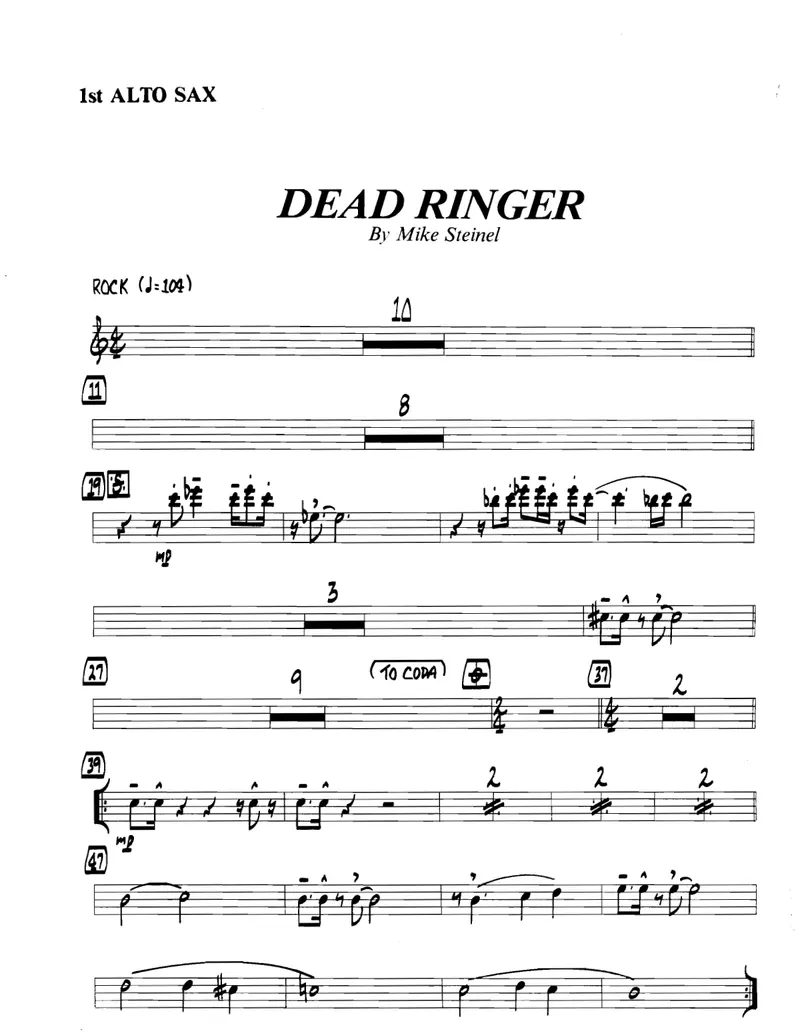 Dead Ringer score preview