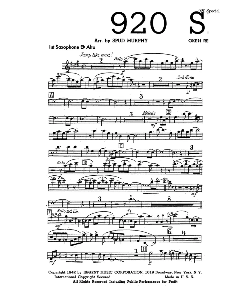 920 Special score preview
